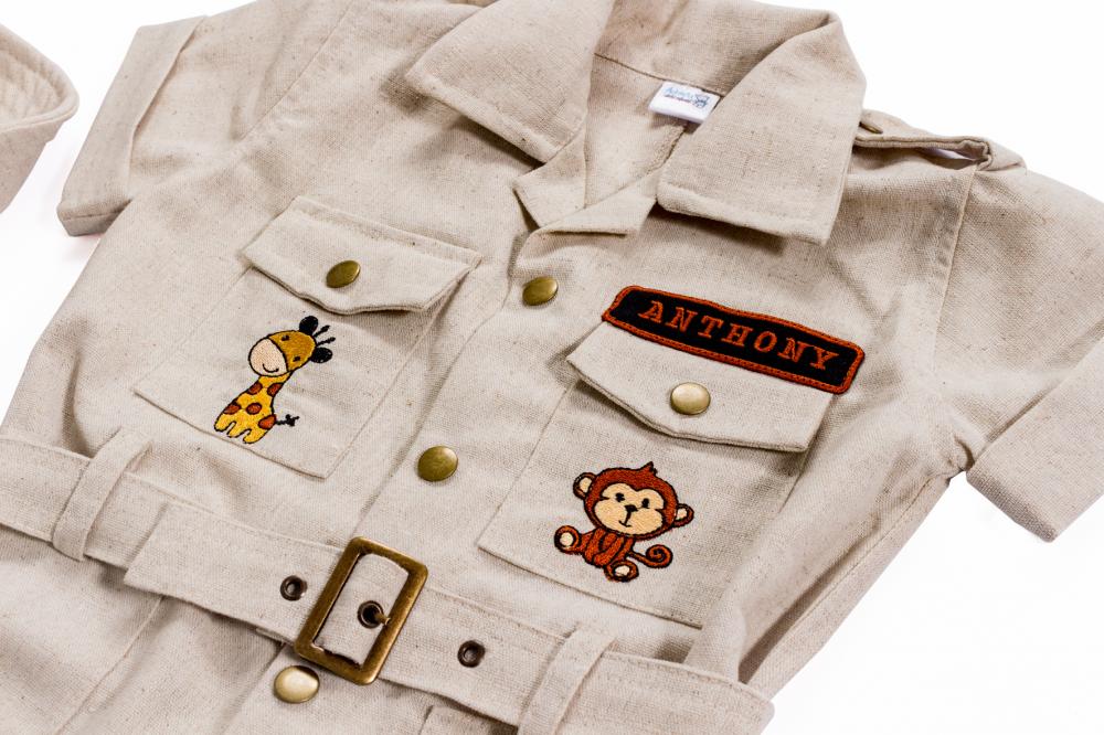 Macacão Safari Infantil
