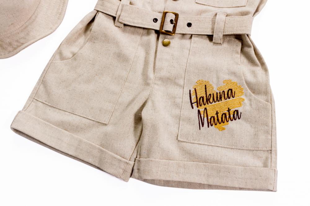 Macacão infantil Rei Leão