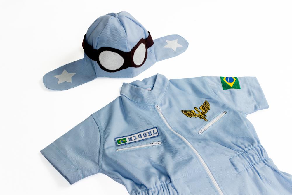 Macacão infantil Aviador