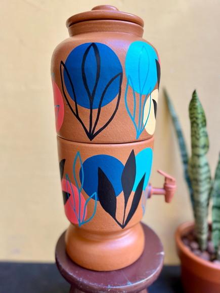 Filtro de Barro Decorado 2 Litros