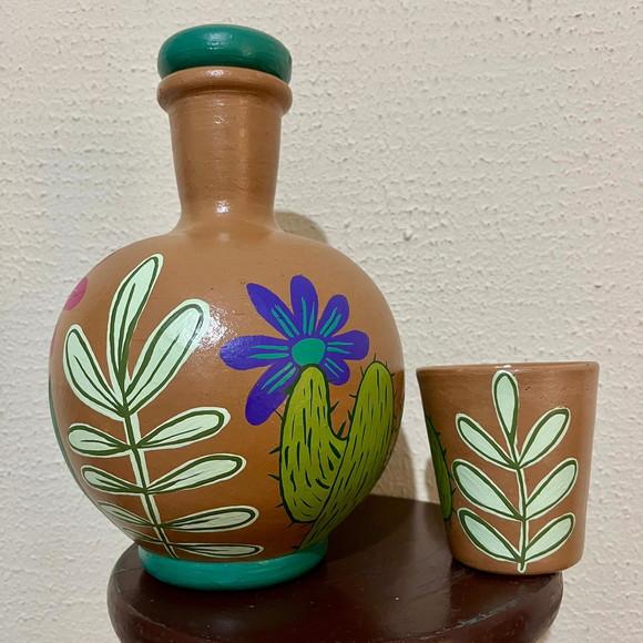 Moringa de Barro 1,5 l Frida e 1 Copo de barro de Brinde