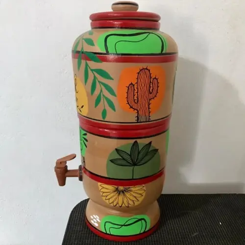 Filtro de Barro Decorado 2 Litros Você não é um Cacto, Beba Á