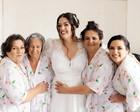 Robe Viscose Floral Mangas 3/4