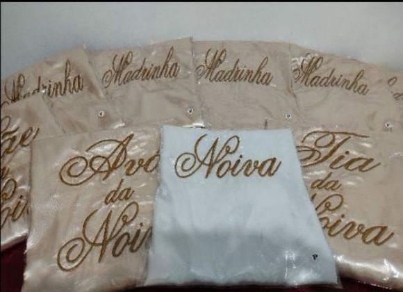 Kit 3 Robes Cetim Tradicionais