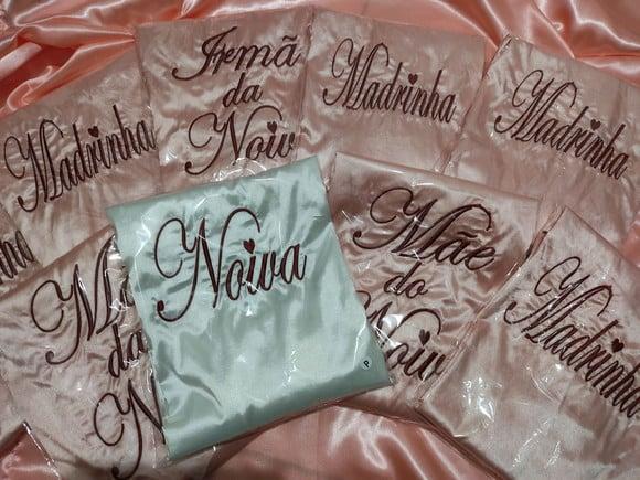 Kit 6 Robes Adultos Personalizado
