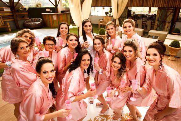 Kit 7 Robes Madrinha, Noiva, Debutante, Formanda.
