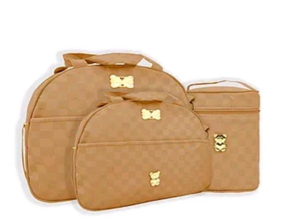 Kit bolsa maternidade térmico 4 peças