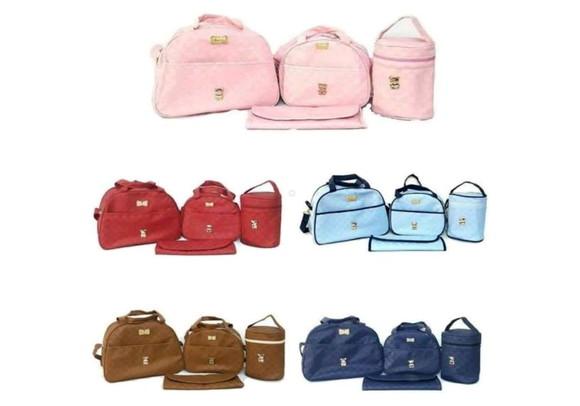 Kit bolsa maternidade térmico 4 peças