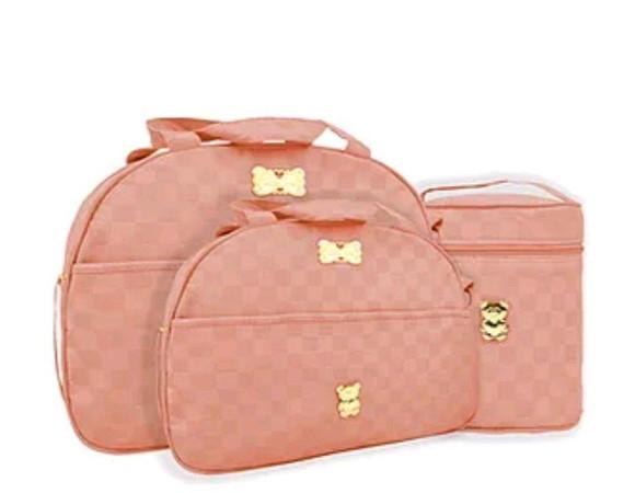 Kit bolsa maternidade térmico 4 peças