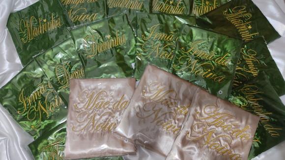 Kit com 12 Robes Cetim com Lycra