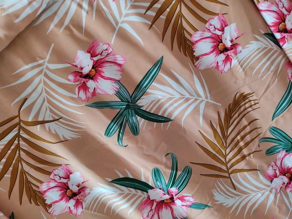 Kit com 18 robes estampados florais