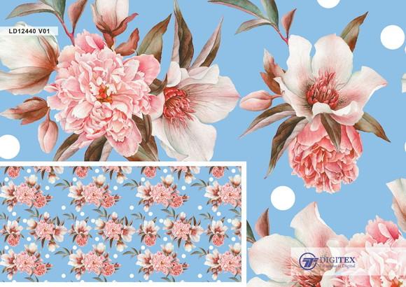 Robe Estampado Florais