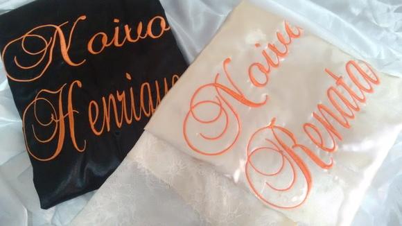 Robe Personalizados 3 Peças Noivas, Convidadas