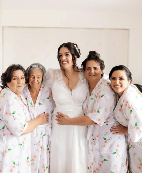 Robe Viscose Floral Mangas 3/4