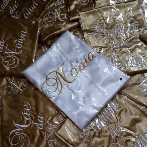 Kit 11 Robes Cetim Charmousse Personalizados