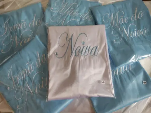 Kit 18 Robes Cetim Charmousse Mangas 3/4