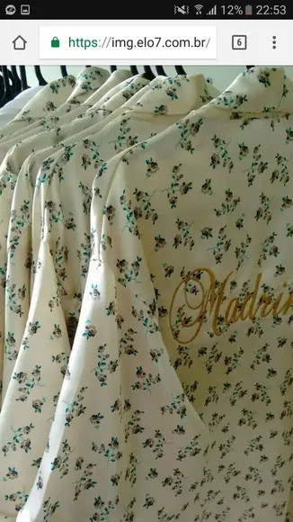 Kit com 16 Robes Estampados