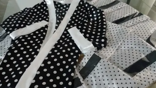 Robe Personalizado Noiva, Debutante, Formanda Estampa Bolinh