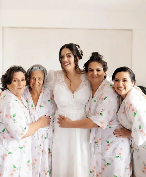 Robe Viscose Floral Mangas 3/4