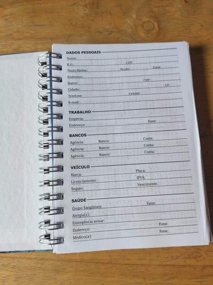 Agenda 2024 com Capa Personalizada