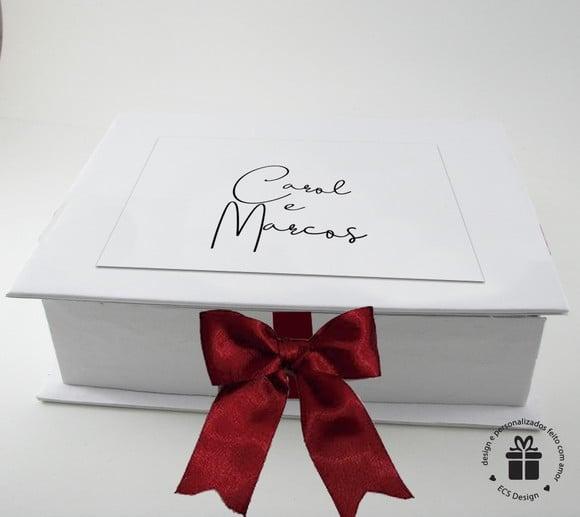 Caixa para Padrinhos com Robe/roupão e Gravata