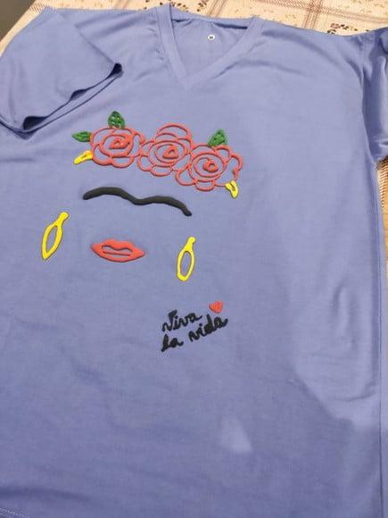 Camiseta m Frida Kalo