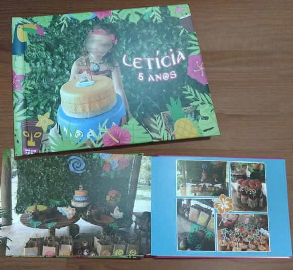 Fotolivro Álbum Premium Capa Dura Abertura Panorâmica