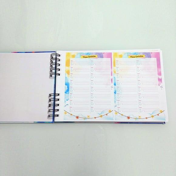 Planner Mensal Pandoca Unicórnio
