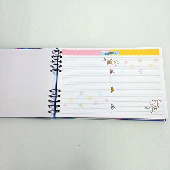 Planner Mensal Pandoca Unicórnio