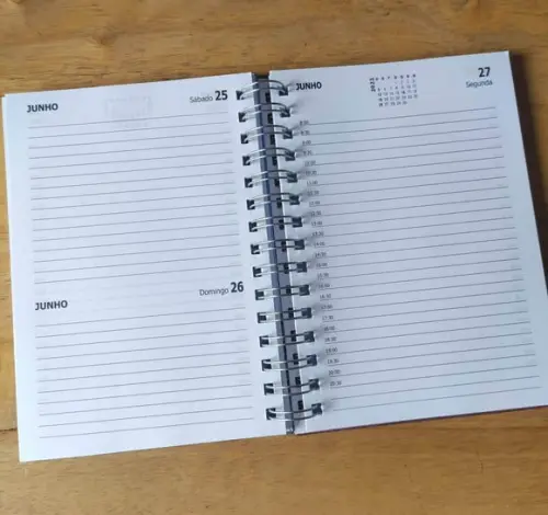 Agenda 2024 com Capa Personalizada