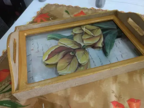 Bandeja Floral (Arte Francesa)