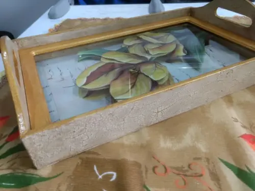 Bandeja Floral (Arte Francesa)