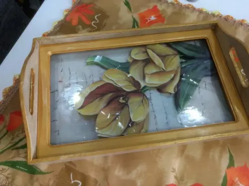 Bandeja Floral (Arte Francesa)