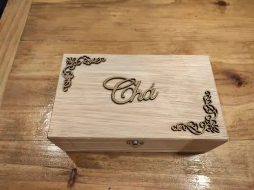 Caixa de Chá Personalizada para Presentear