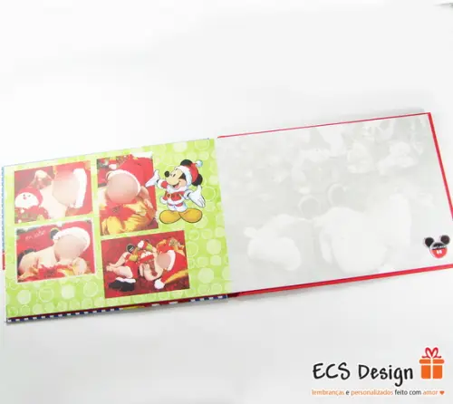 FotoLivro 180° Flat com Capa Almofadada
