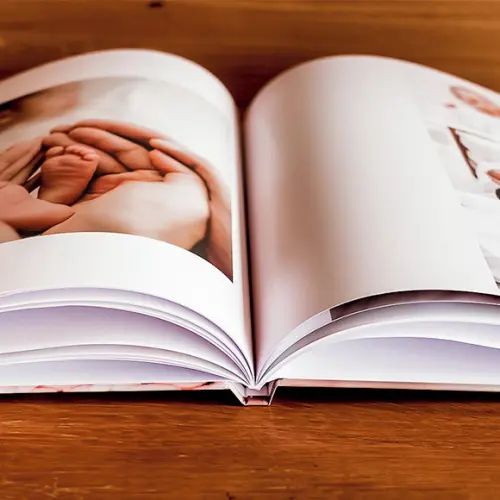 Fotolivro Álbum Tradicional Capa Dura Abertura Gaivota