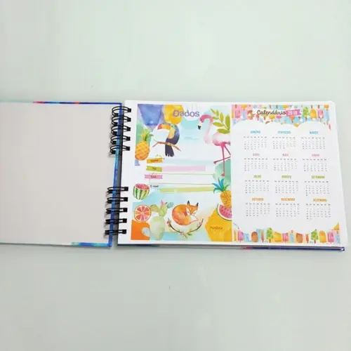 Planner Mensal Pandoca Unicórnio