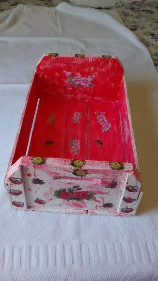 Caixote decorado médio