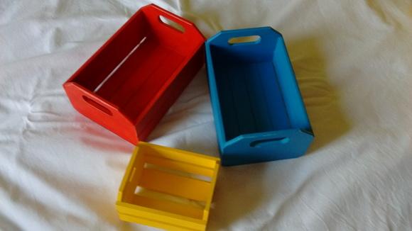 Caixotes em mdf 27,5 x 17,5 x 12,5