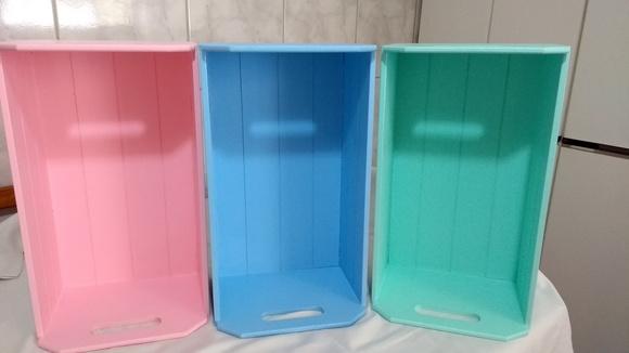 Caixotes em MDF- Grande - 45 x 26 x 21,5