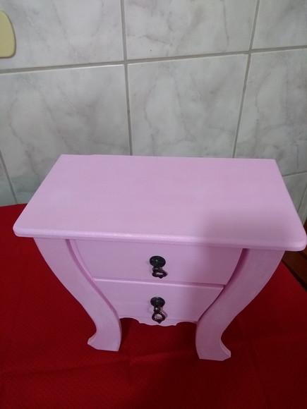 Comoda- Decorada com 3 Gavetas