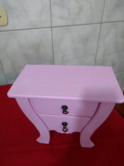 Comoda- Decorada com 3 Gavetas
