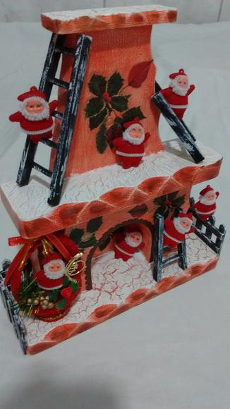 Enfeite de Natal - Lareira