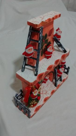 Enfeite de Natal - Lareira