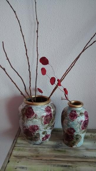 Jogo de Vasos em Cerâmica
