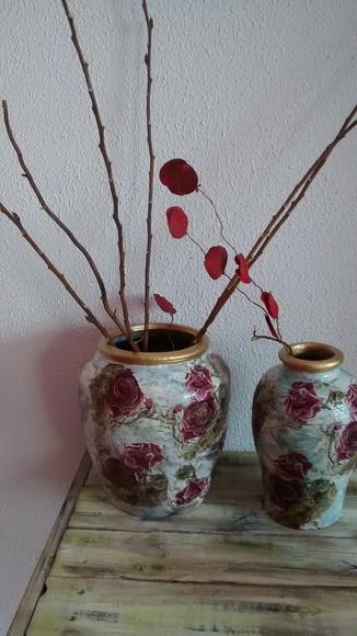 Jogo de Vasos em Cerâmica