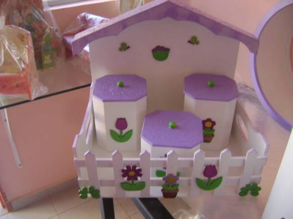 Kit Bebê flores - 09 Peças