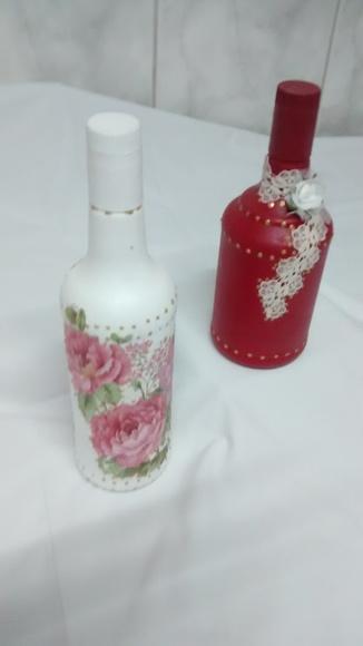 Kit Garrafa Decorativa