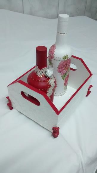 Kit Garrafa Decorativa