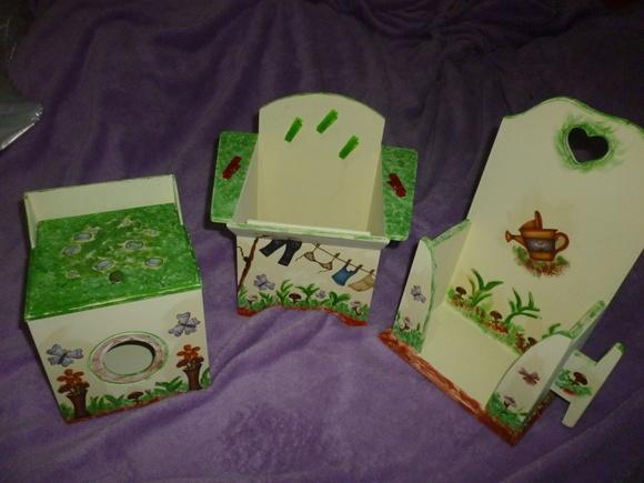 Kit Lavanderia 03 peças - VENDIDO